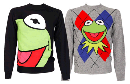 JC de Castelbajac Kermit knit collection