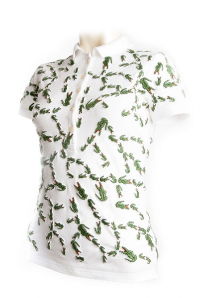 Поло Lacoste + Campanas:сотни крокодильчиков