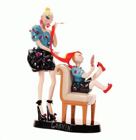 Lanvin 120 лет. Фарфоровые статуэтки