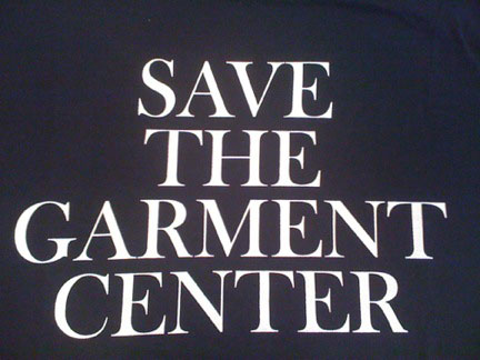 Протесты дизайнеров в Нью-Йорке. футболка