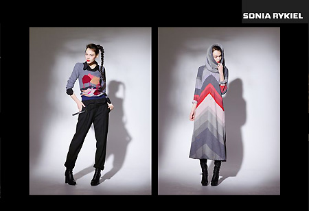 Sonia Rykiel в бутике Sonia Rykiel