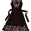 Платье черное с вышивкой, 2199 руб., Woolstreet