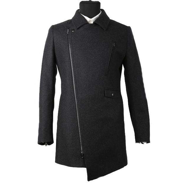 Пальто на молнии мужское. Sono sempre primo пальто мужское. Пальто с косой молнией мужское. Черное мужское пальто на молнии.