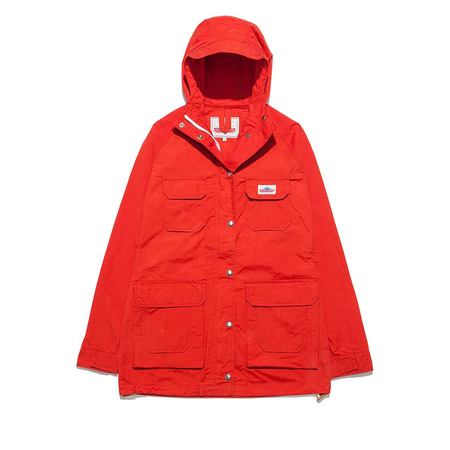Куртка женская красная с капюшоном Penfield