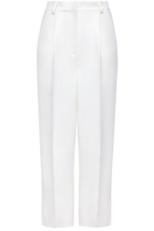 Белые брюки с разрезами | форма |