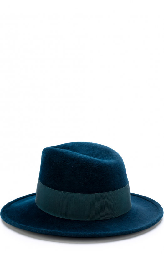 Где купить Фетровая шляпа с атласной лентой и брошками Philip Treacy Philip Treacy 