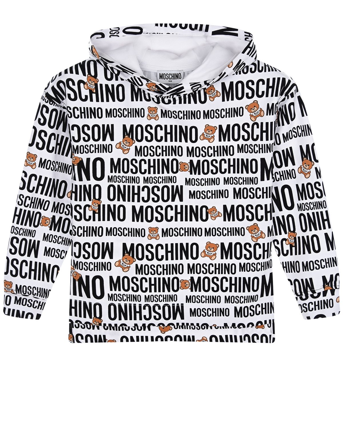 Где купить Толстовка-худи с логотипом Moschino детская Moschino 