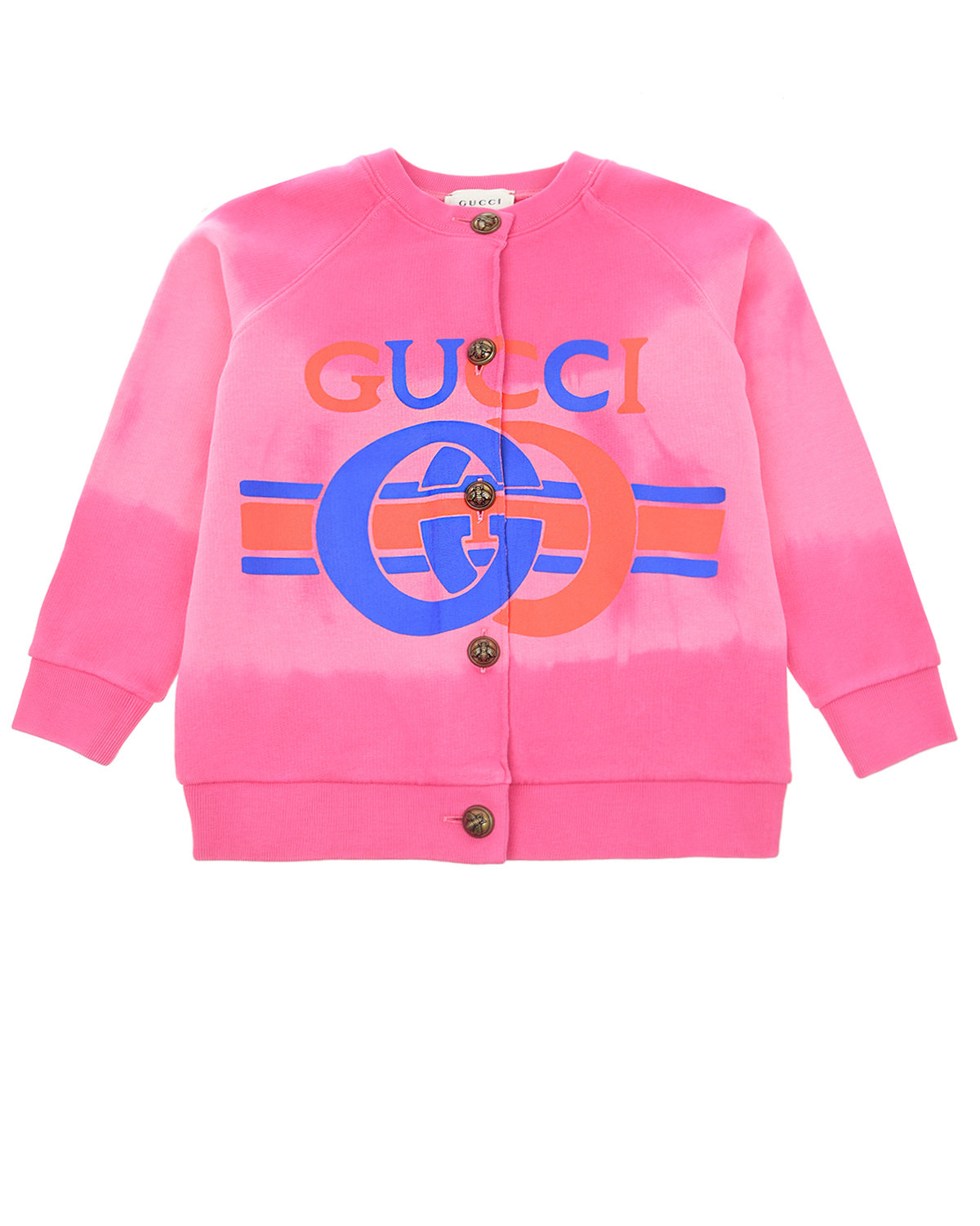 Где купить Розовый кардиган из трикотажа GUCCI детский Gucci 