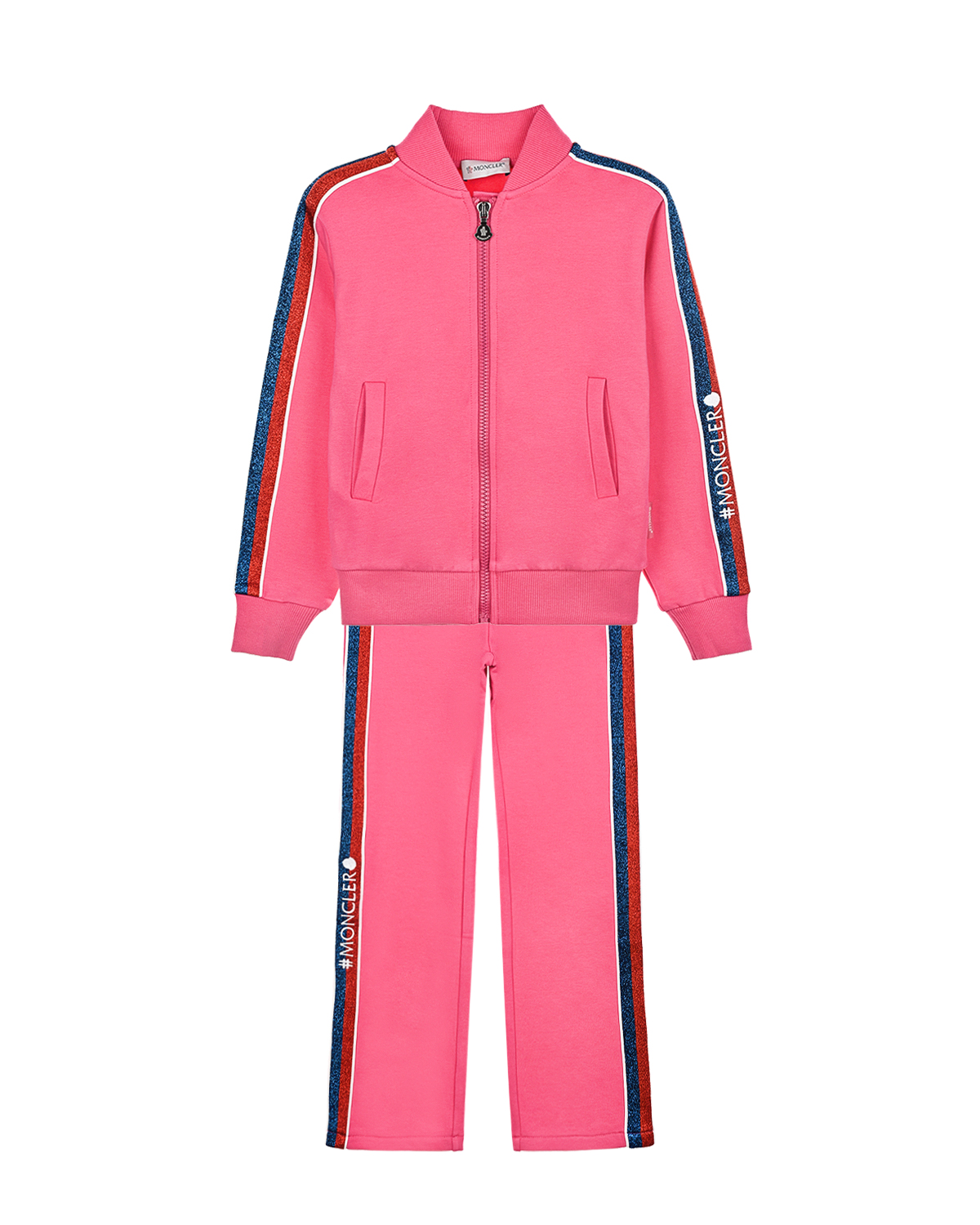 Где купить Розовый спортивный костюм Moncler детский Moncler 