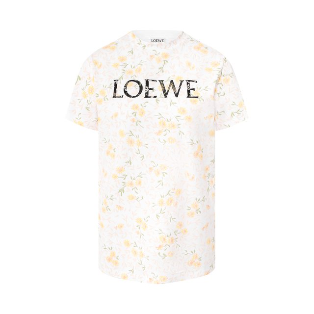 Где купить Хлопковая футболка Loewe Loewe 