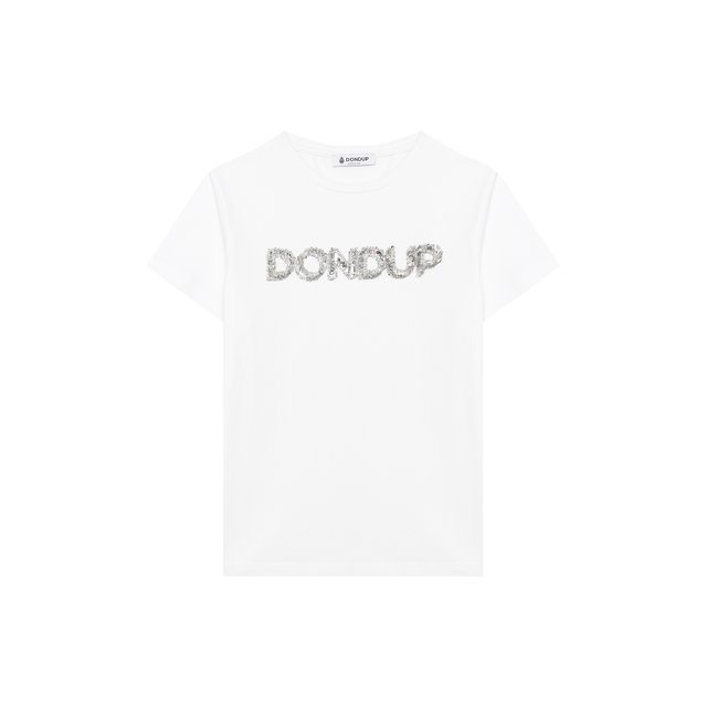 Где купить Хлопковая футболка Dondup Dondup 