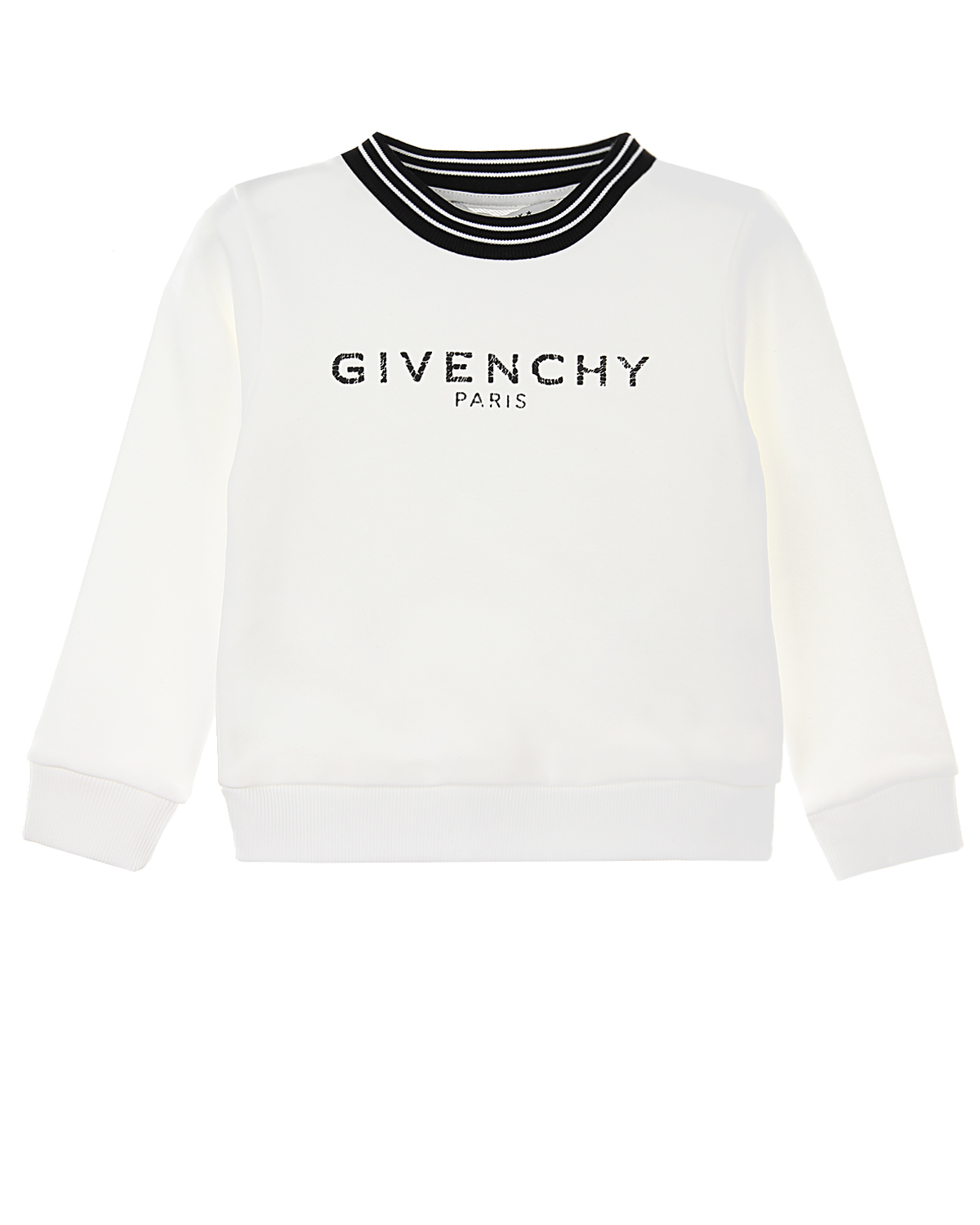 Где купить Свитшот с контрастной отделкой выреза Givenchy детский Givenchy 