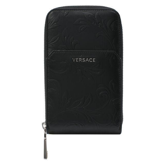 Где купить Кожаная сумка Versace Versace 