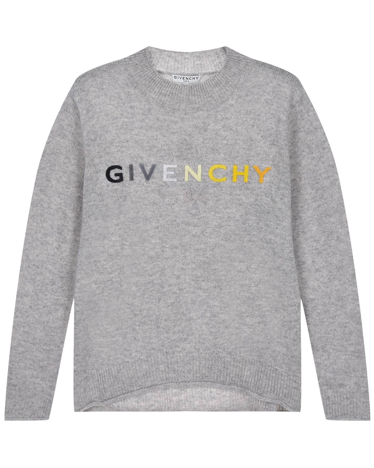 Где купить Серый джемпер из шерсти и кашемира Givenchy детский Givenchy 