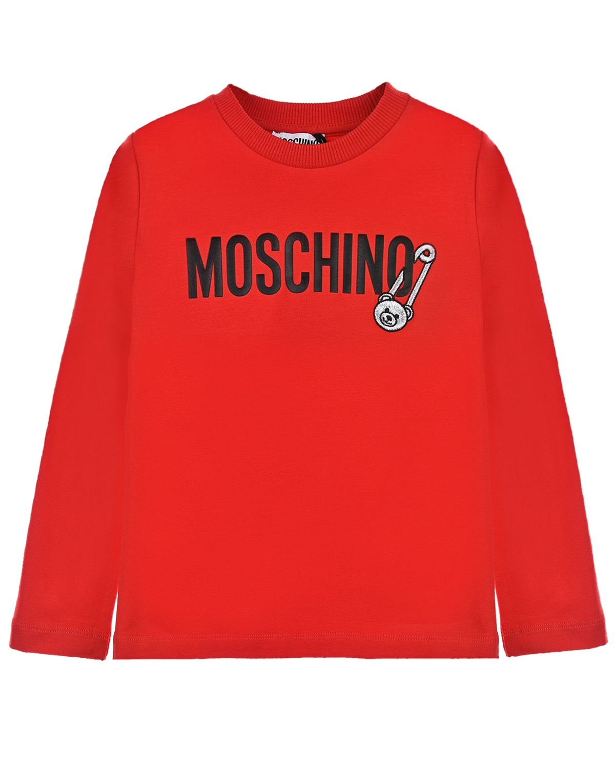 Где купить Красная толстовка с лого Moschino детская Moschino 