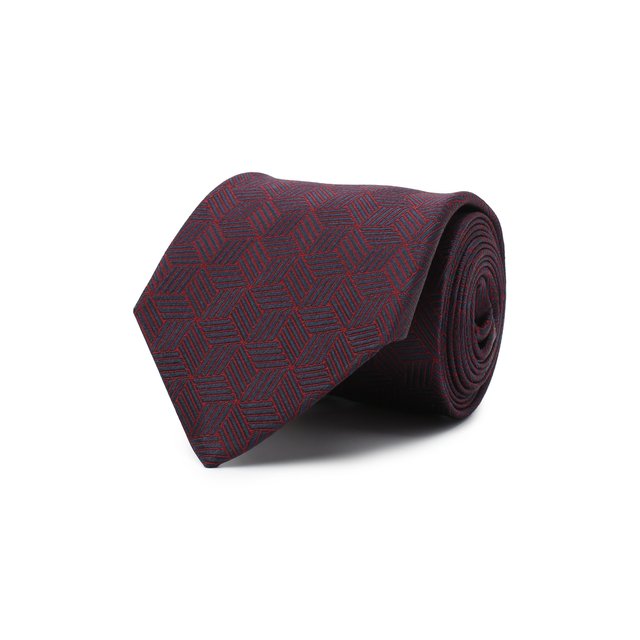 Где купить Шелковый галстук Luigi Borrelli Luigi Borrelli 