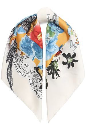 Шелковый платок Collage Salvatore Ferragamo