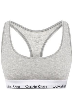 Бюстгальтер с логотипом бренда Calvin Klein