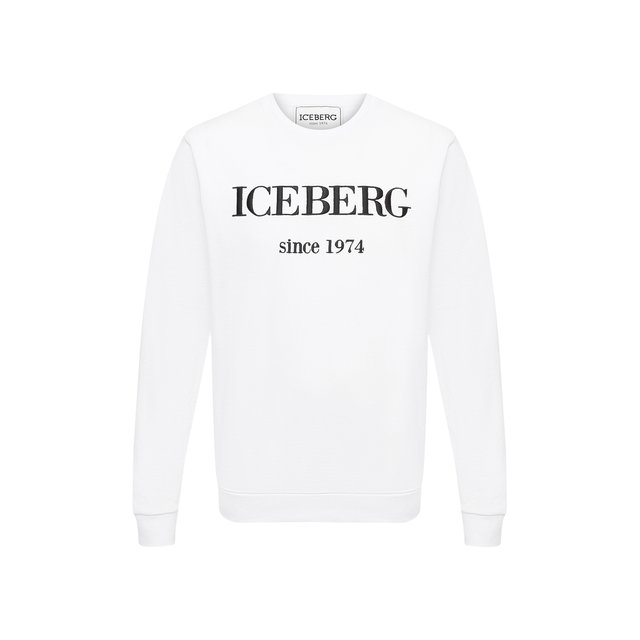 Где купить Хлопковый свитшот Iceberg Iceberg 