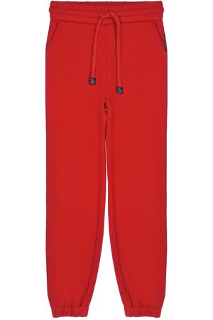 Красные спортивные брюки с эластичным поясом Dan Maralex детские