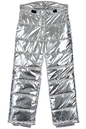 Серебристые стеганые брюки Junior Republic детские
