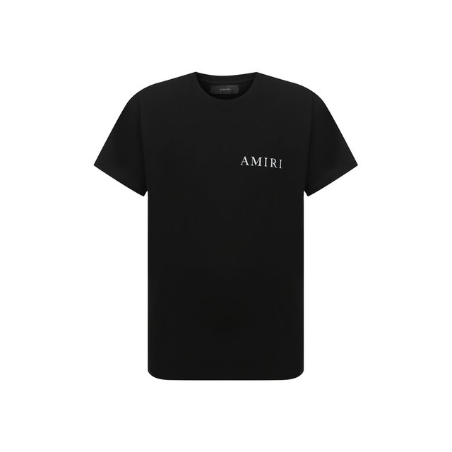Где купить Хлопковая футболка Amiri Amiri 
