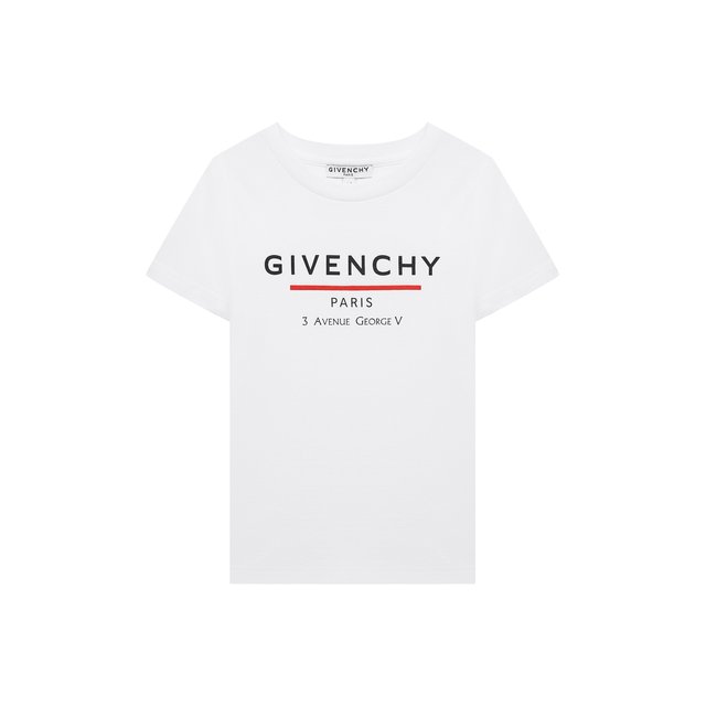 Где купить Хлопковая футболка Givenchy Givenchy 