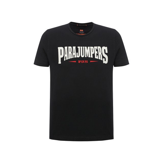 Где купить Хлопковая футболка Parajumpers Parajumpers 