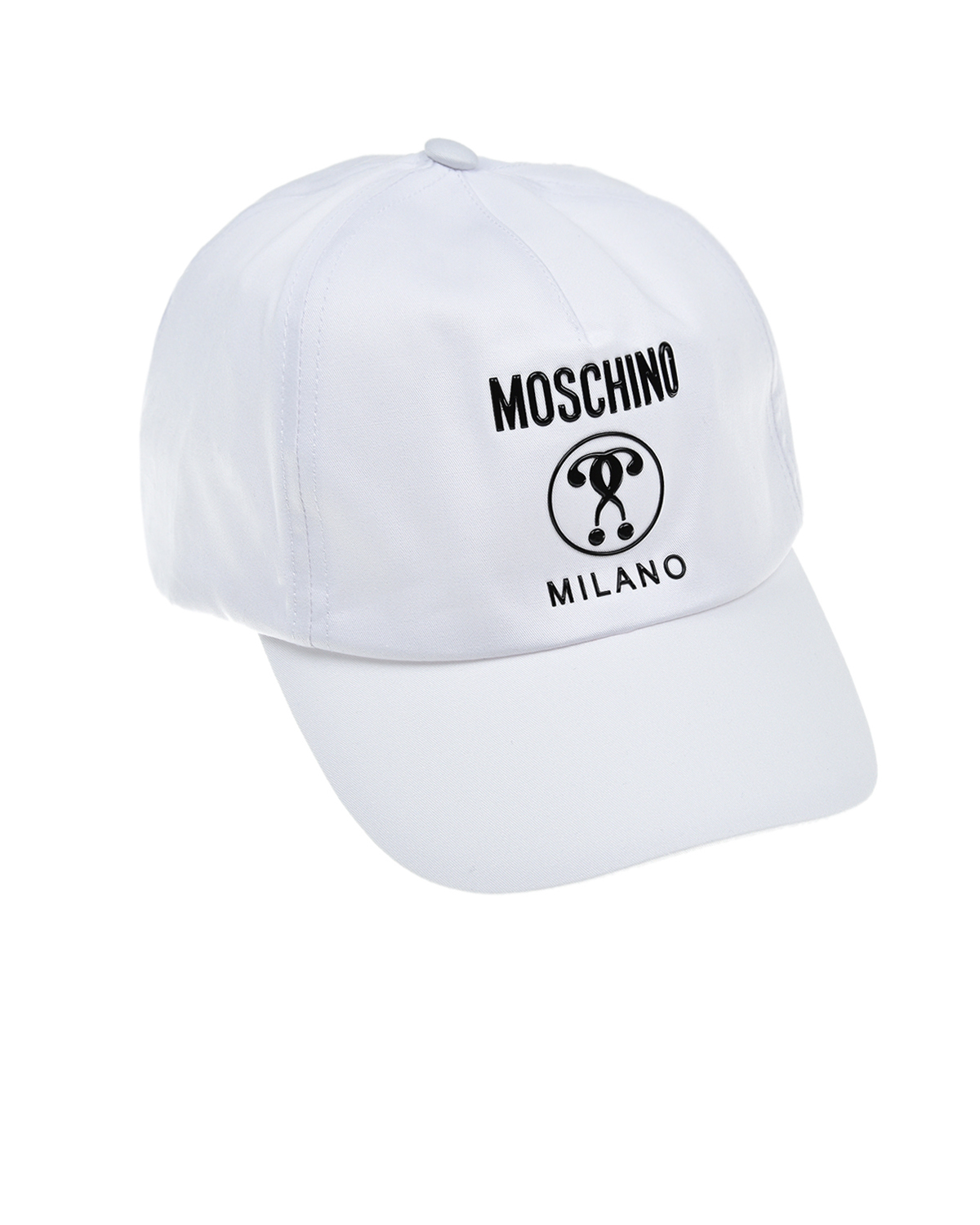 Где купить Белая бейсболка с логотипом Moschino детская Moschino 