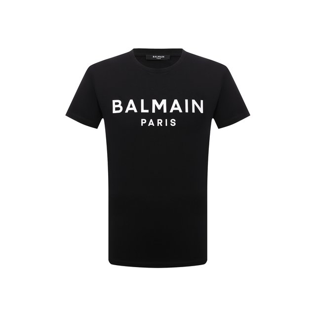 Где купить Хлопковая футболка Balmain Balmain 