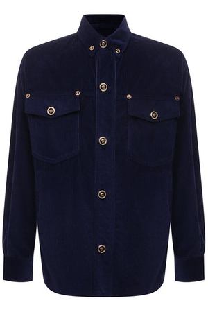 Хлопковая куртка-рубашка Versace