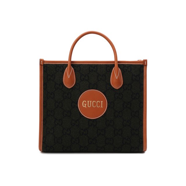 Где купить Текстильная сумка-тоут Gucci Gucci 