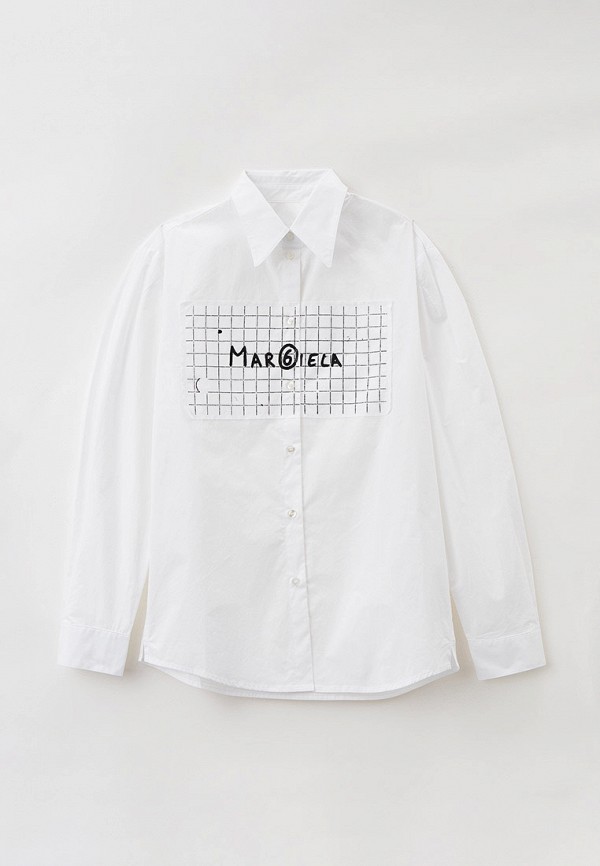 Где купить Рубашка MM6 Maison Margiela Paris MM6 Maison Margiela 