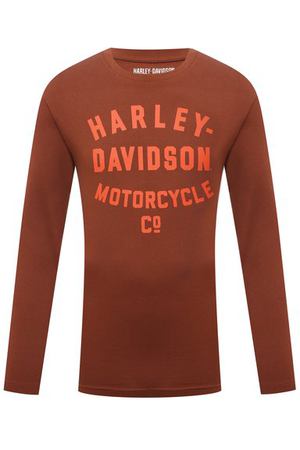 Хлопковый лонгслив Harley-Davidson