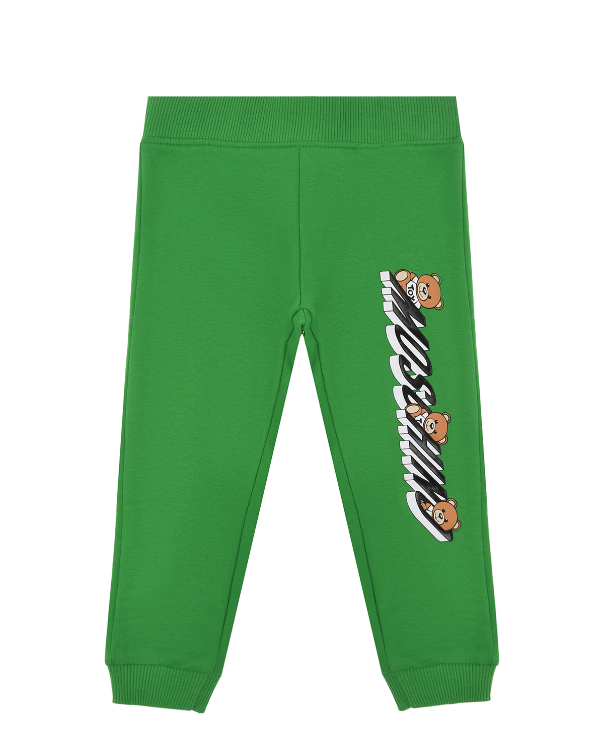 Где купить Зеленые спортивные брюки Moschino детские Moschino 