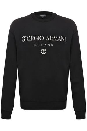 Хлопковый свитшот Giorgio Armani