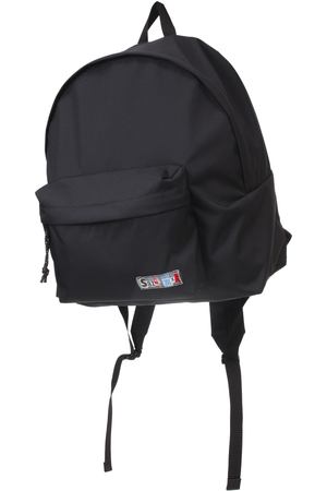 Черный рюкзак S с нашивкой логотипа