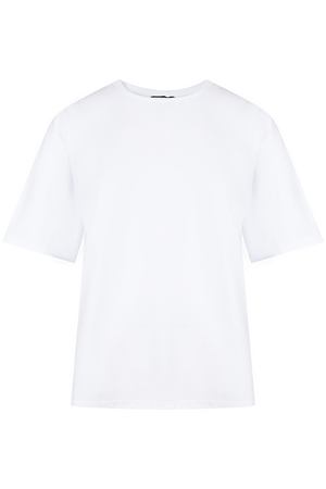 Белая футболка свободного кроя Dan Maralex