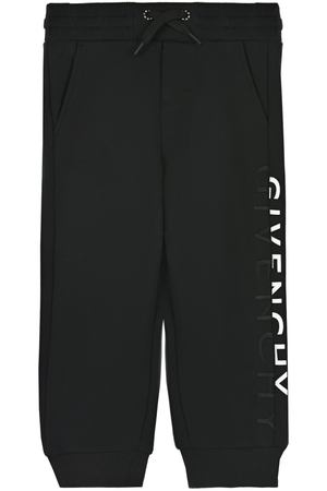 Черные спортивные брюки с логотипом Givenchy детские