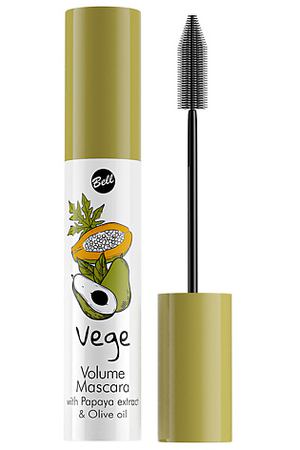 BELL Тушь для ресниц объемная с экстрактом папайи и оливковым маслом VEGE