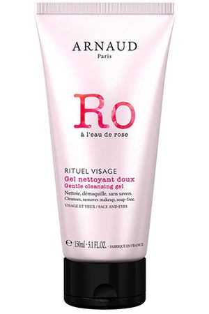 ARNAUD PARIS Гель для снятия макияжа с лица и глаз RITUEL VISAGE с розовой водой