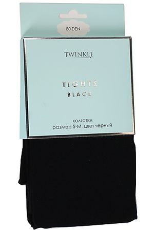 TWINKLE Колготки 80 DEN размер M-L, цвет черный
