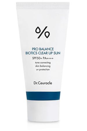 DR. CEURACLE Солнцезащитный крем с пробиотиками 50