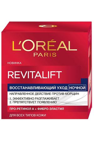 L'ORÉAL PARIS Ночной антивозрастной крем "Ревиталифт" для лица