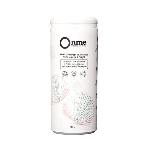 Где купить ONME Пудра многофункциональная очищающая для кожи головы и тела с нормальным эпидермальным барьером 100 Onme 
