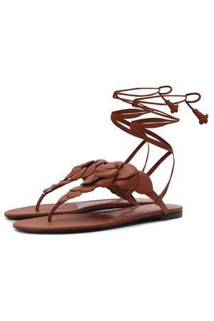 Кожаные сандалии Atelier 03 Rose Edition Valentino