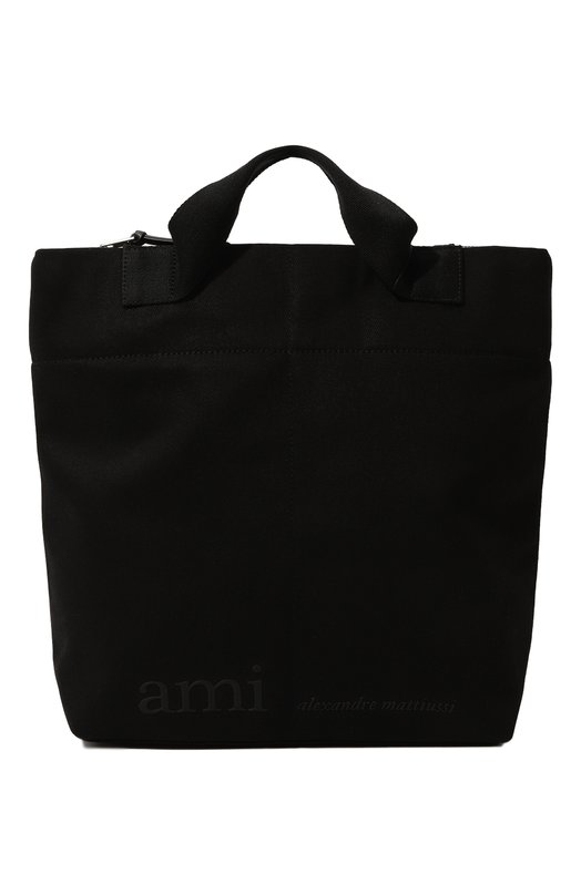 Где купить Текстильная сумка-шопер Ami AMI Paris 