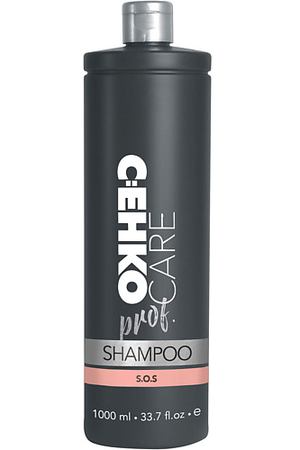 C:EHKO CARE prof. Шампунь S.O.S. для осветленных, обесцвеченных и вьющихся волос 1000