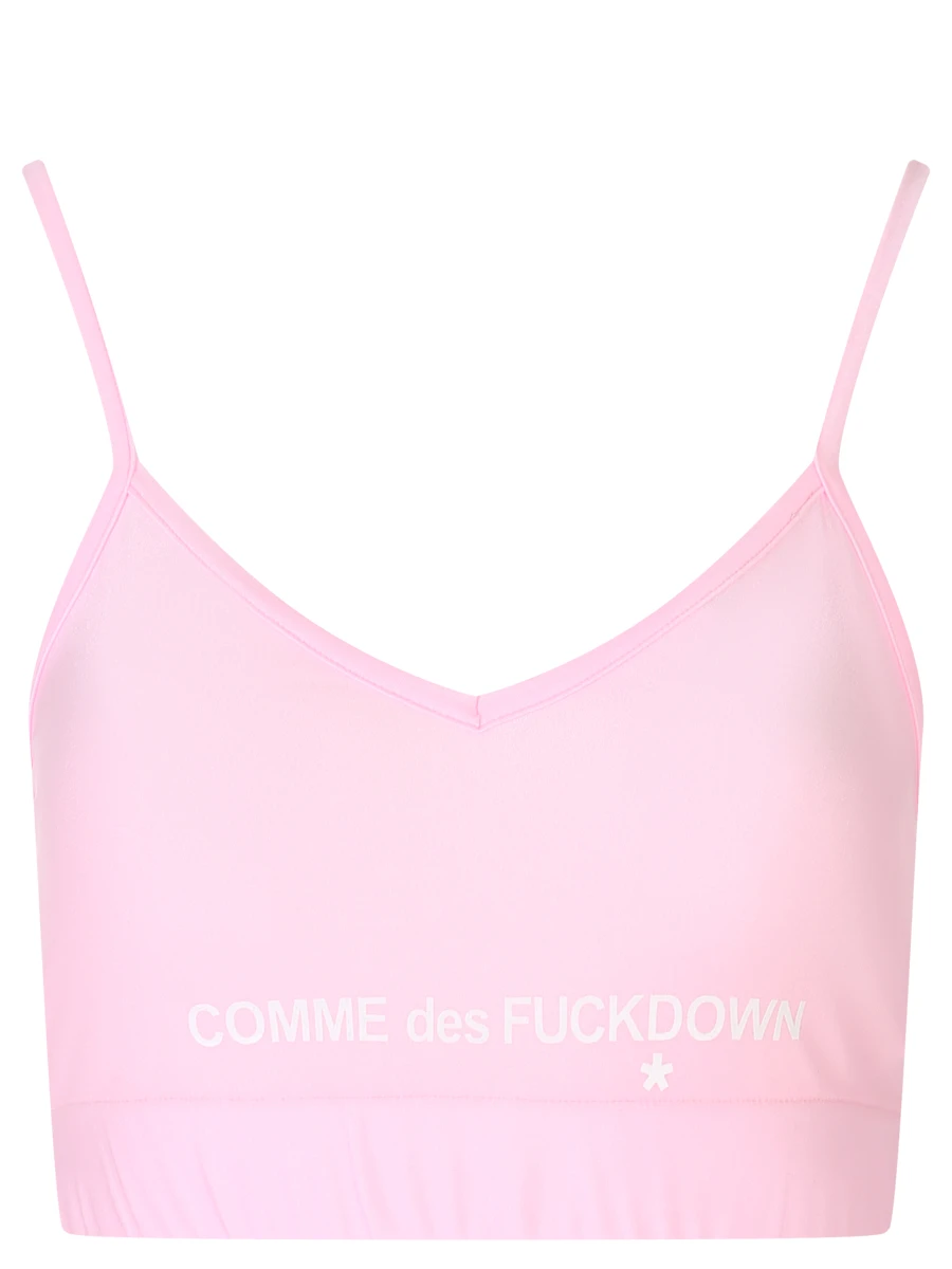 Где купить Топ с логотипом COMME DES FUCKDOWN Comme des Fuckdown 