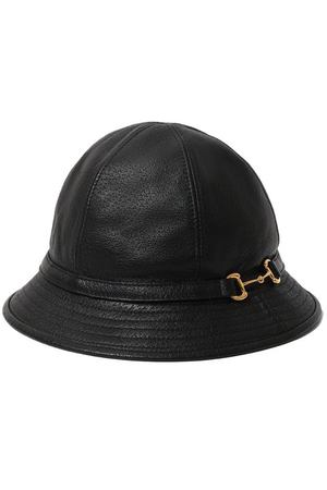 Кожаная шляпа Gucci